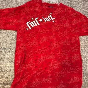FMF Apparel mens red shirt